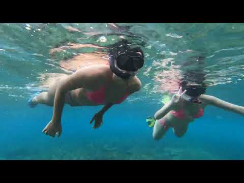 Nikolee, Alvaro, Cass Snorkel Day 1.1 Far