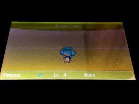 Pokemon X/ Y - How to do a wonder trade/best Wonder trade EVER!