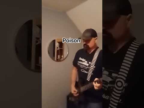 Alice Cooper Poison Guitar