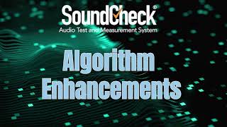 Algorithm Enhancements