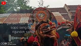 Download lagu Status wa barongan warning mp3