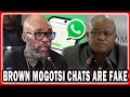 Cat Matlala S Ends Evidence To AD HOC Committee Brown Mogotsi WhatsApp Chats Are Fake