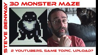 3D Monster Maze for ZX81 on 3DS / 2 YouTubers, 1 topic. Still upload?