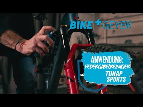 Federgabel & Dämpfer pflegen in 30 Sek.! 🚀 So wendest du den TUNAP SPORTS Federgabelreiniger an