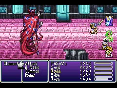 Final Fantasy IV Advance - Elemental Lords