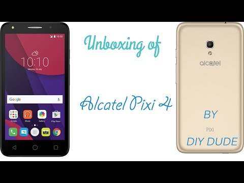 ALCATEL PIXI 4 - UNBOXING!