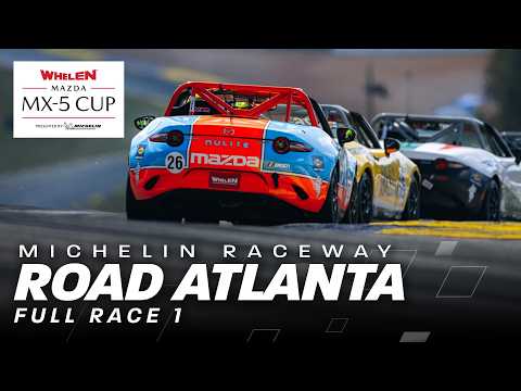 2026 IMSA Whelen Mazda MX-5 Cup at Michelin Raceway Road Atlanta | Race 1 | Atlanta, GA