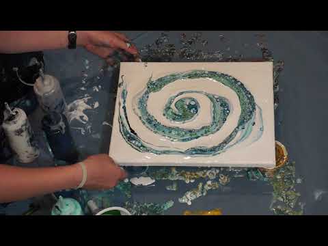 Green Funnel Pour! Easy pour for beginners