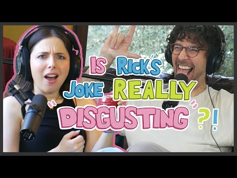 Esther Povitsky confronts Rick Glassman about his inappropriate joke