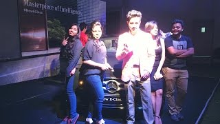 illusionist Magician Rajesh kumar Mercedes-Benz Eclass Raipur launch
