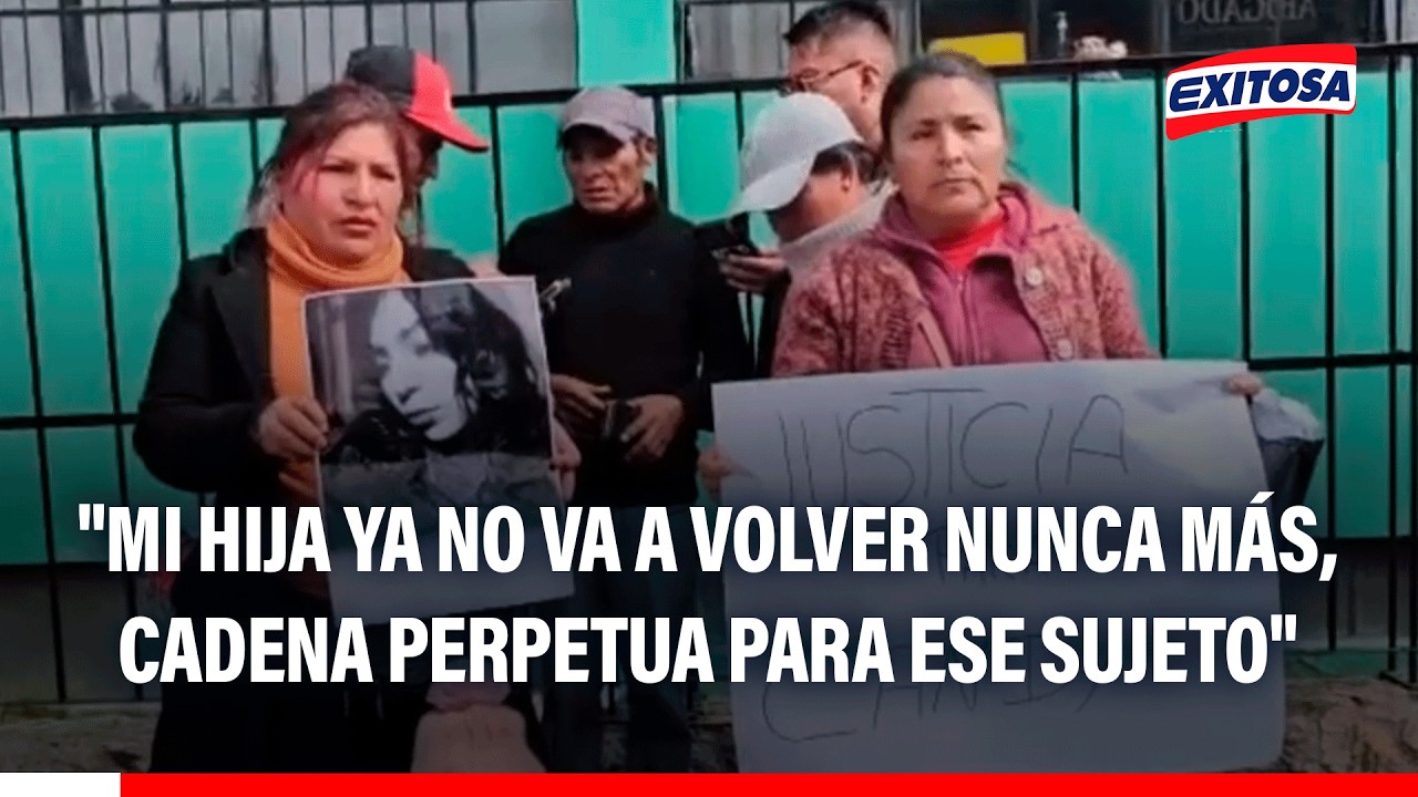 🔴🔵 Familiares exigen justicia para Candy, quién fue víctima de un menor de 17 años en Huancayo