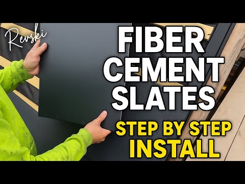 How to Install Fiber Cement Slates | Step by Step Roofing Tutorial