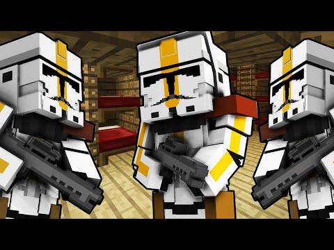 Clone Troopers Gear Up for CLONE WARS! - Minecraft: Clone Wars Survival S2E5