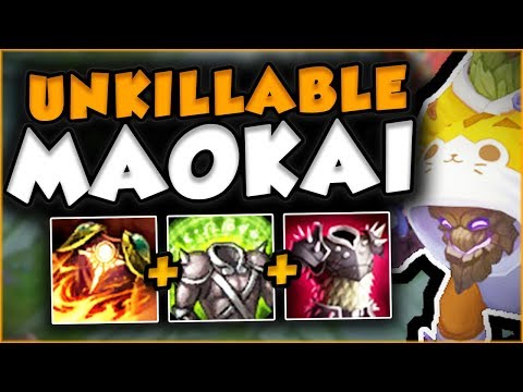 NEW REWORKED MAOKAI IS LITERALLY UNKILLABLE IN TOP! REWORKED MAOKAI TOP GAMEPLAY - League of Legends