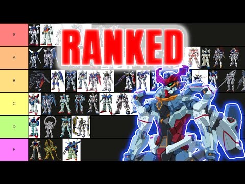 Gundams Ranked From BEST To WORST TIER