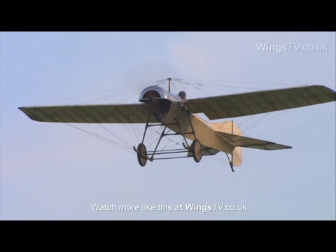 Flying The Blackburn Monoplane -the oldest  airworthy British Aircraft in the world
