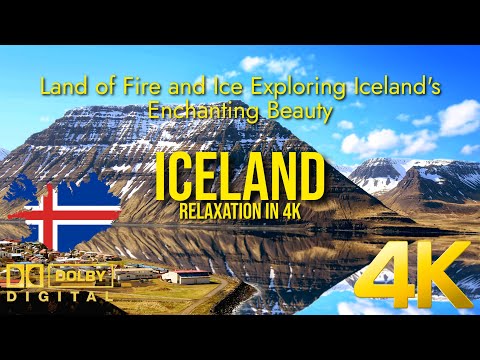 Land of Fire and Ice Exploring Iceland's Enchanting Beauty ♠ Iceland | Relaxation | Nature | 4K ♠