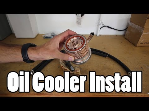 BRZ Oil Cooler Installation