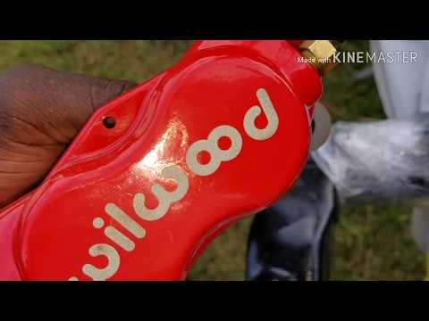 How to install wilwood rear 4 piston disc brakes on a gbody