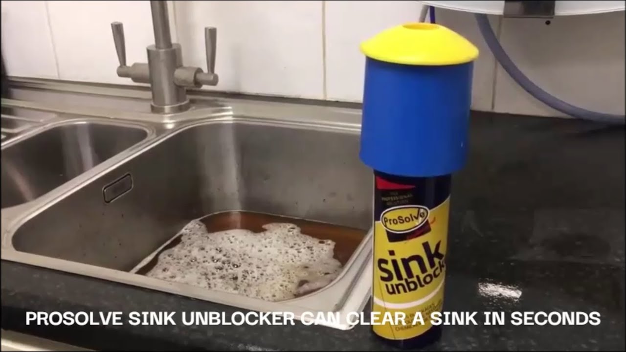 Introducing Our ProSolve Sink And Bath Unblocker - The Easiest Way To Unblock a Sink