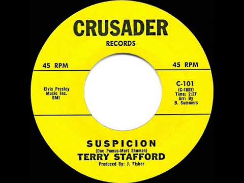 1964 HITS ARCHIVE: Suspicion - Terry Stafford (a #2 record)