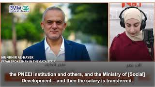 Fatah spokesman admitting Pay-for-Slay