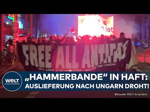 HAMMERBANDE: Nach zwei Jahren - Gesuchte Linksextremisten stellen sich! Protest in Leipzig!