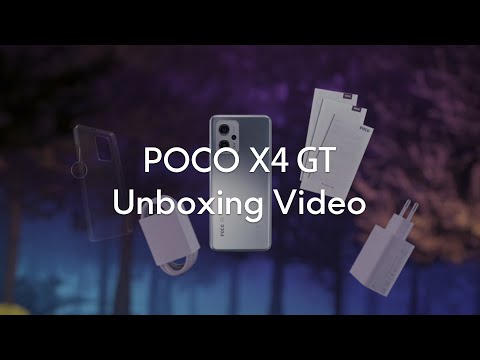 POCO X4 GT - Unboxing Video