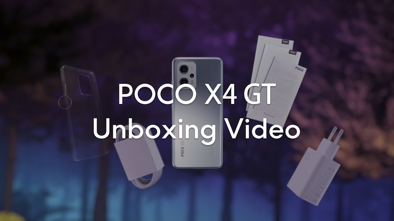 POCO X4 GT - Unboxing Video