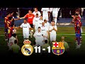 Реал Мадрид : Барселона , 11:1, La Liga Santander 2017