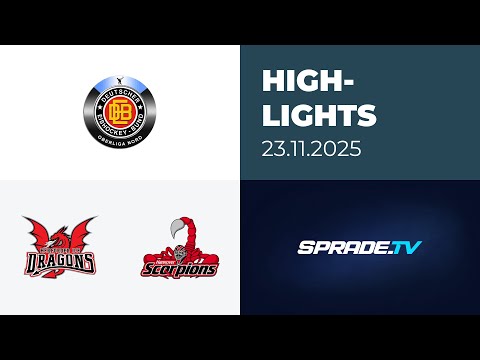 23.11.2025 - Highlights - Herforder Ice Dragons vs. Hannover Scorpions