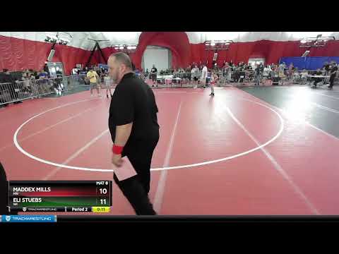 63 Lbs Quarterfinal - Maddex Mills, MN Vs Eli Stuebs, WI 5064