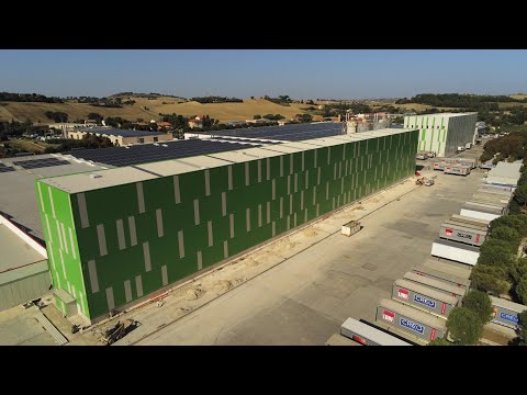 Nouvel entrepôt automatisé Gruppo Lube