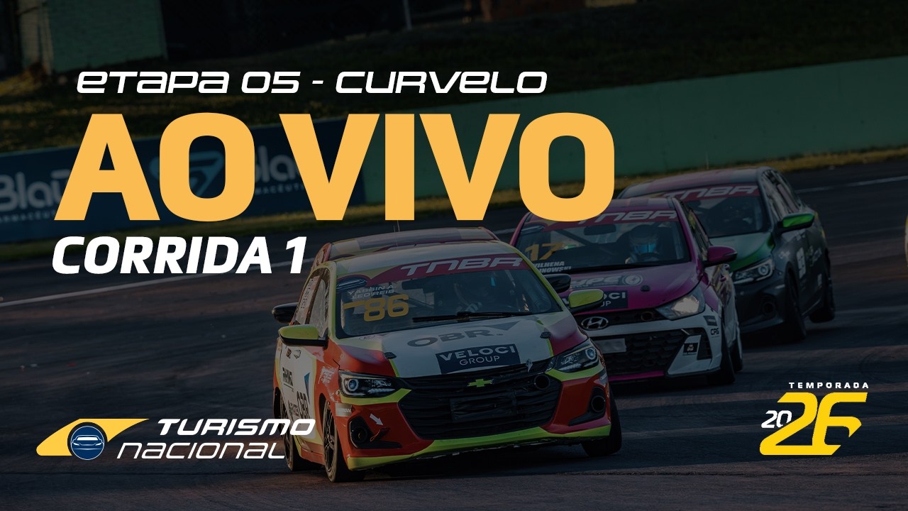 TURISMO NACIONAL 2026 | AO VIVO | 5ª ETAPA - CURVELO, MR