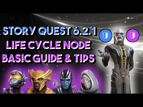 Marvel Contest of Champions(MCOC) Story Quest 6.2.1 Global Node Lifecycle Guide TIP
