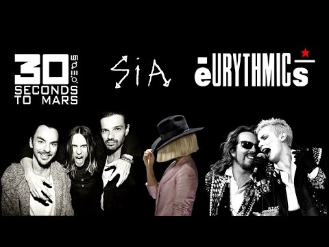 30 Seconds To Mars + Sia + Eurythmics - Hurricane Breathe Me Again (Kill_mR_DJ MASHUP)