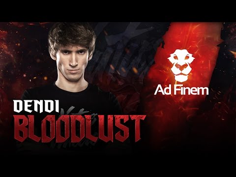 BLOODLUST: Dendi on Sand King vs Ad Finem @ The Summit 5