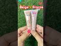 Lakme CC Cream Beige vs Bronze #sakshinarang #makeup #cosm #shorts #treandingshorts #lakmecccream