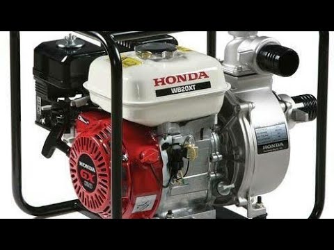 Honda wb30x water pump demonstration