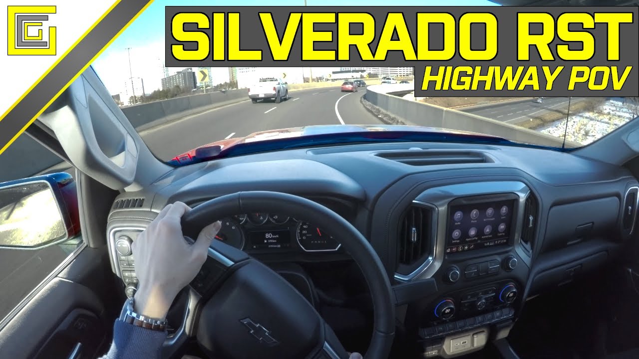 CHEVROLET SILVERADO 1500 RST - Highway POV Test ...
