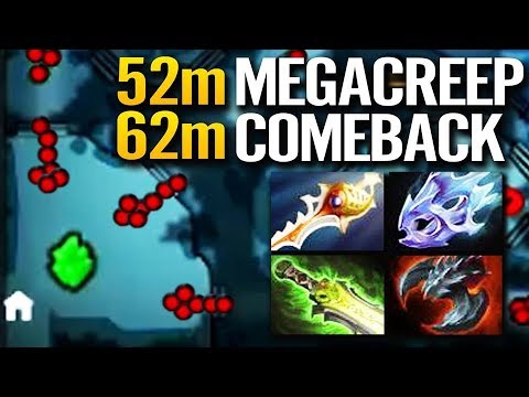Dota 2 Last Hope DIVINE Comeback - Gyrocopter Hard Carry Def MegaCreeps