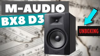 Video thumbnail for M-AUDIO BX8 D3 Professional 2-Way 8 Inch Studio Monitor UNBOXING and SOUND TEST by Tutorials and Reviews by SEPA
