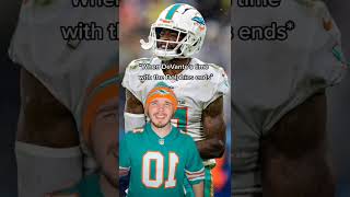 Devante Parker in a Patriots Jersey 🤮 #shorts #nfl #nflfootball #devanteparker #patriots #sports