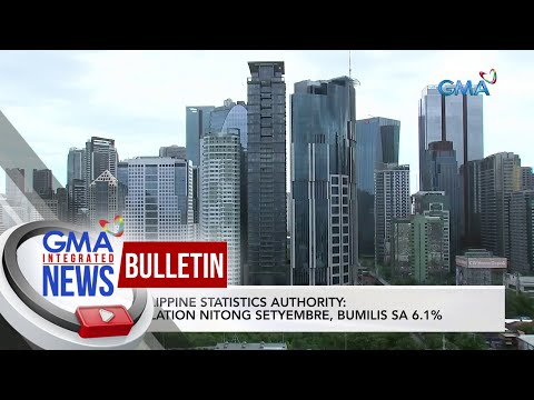PSA: Inflation nitong Setyembre, bumilis sa 6.1% GMA Integrated News Bulletin
