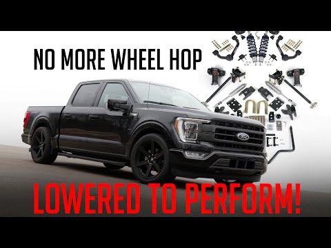 Transforming the Ford F150 - Adjustable Lowering Kit with Traction Bars & Air Assist Leveling