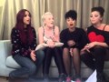 Little Mix singing DNA acapella live on Ustream ...