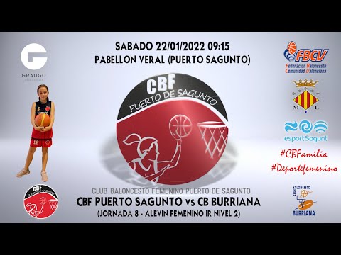 Videohighlights Alevín Graugo CBF Puerto - Cb Burriana (J8 LIGA 21-22)