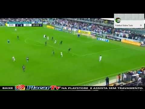 Gol de Gustavo Henrique - Santos 3 x 0 Goiás