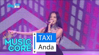 [HOT] ANDA - TAXI, 안다 - 택시, Show Music core 20160123