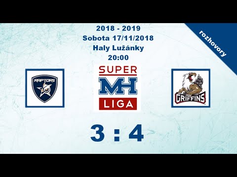 MH Superliga (2018-2019) Raptors vs. Griffins 3:4 - rozhovory